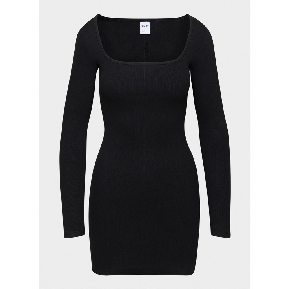 NWT Aritzia TNA HomeStretch™ Squareneck Mini Dress